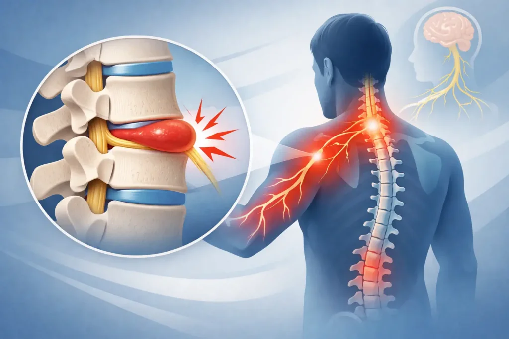 How Disc Compression Affects Nerves