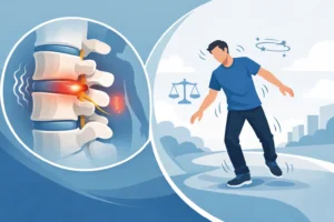 How Disc Irritation Affects Walking and Balance