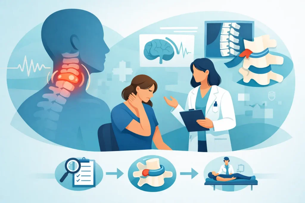 A Guide to Cervical Disc Symptoms and Next Steps