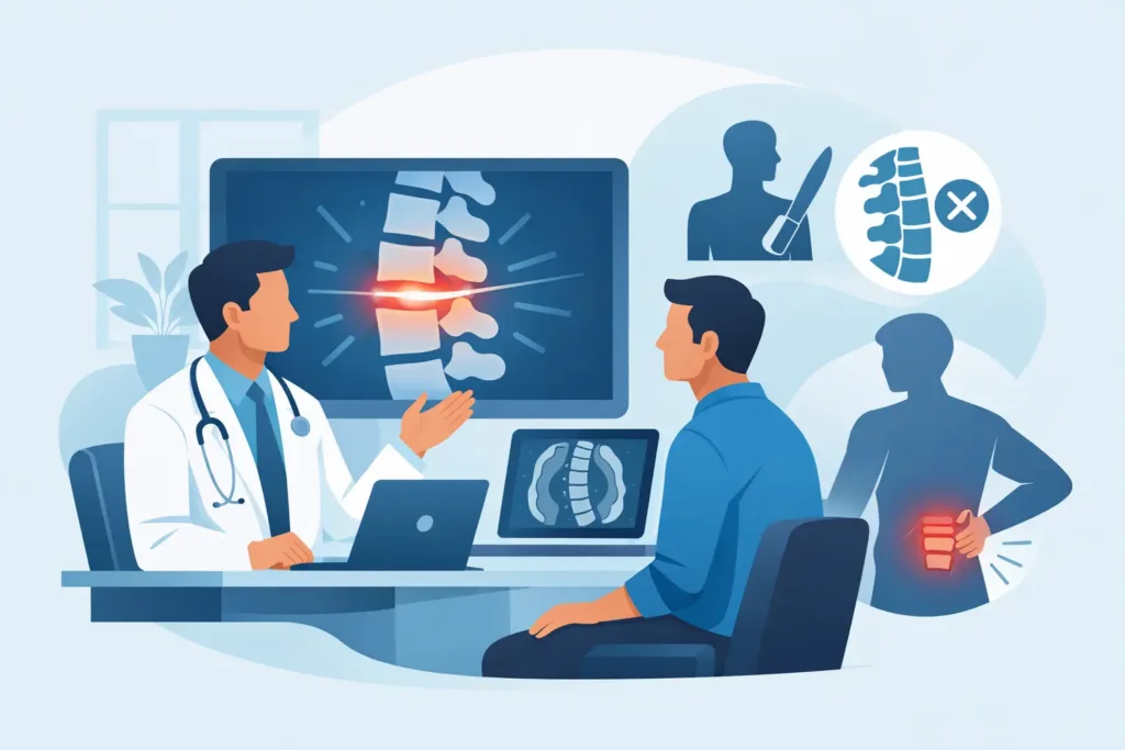 Disc Consultation for Surgery Avoidance: What It Reveals