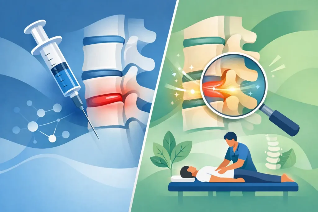 Injections Versus a Disc Healing Approach