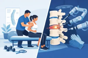 Physical Therapy Versus Disc Repair: What Changes?