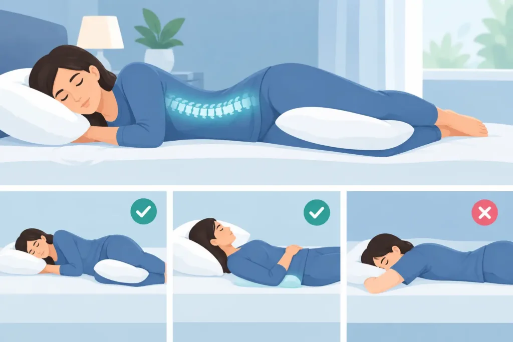 Best Sleeping Positions for Disc Pain Relief