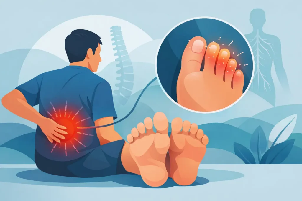 Why Numb Toes From Back Pain Need Attention
