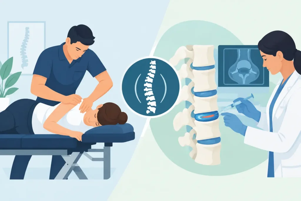 Chiropractic Versus Disc Treatment for Lasting Relief